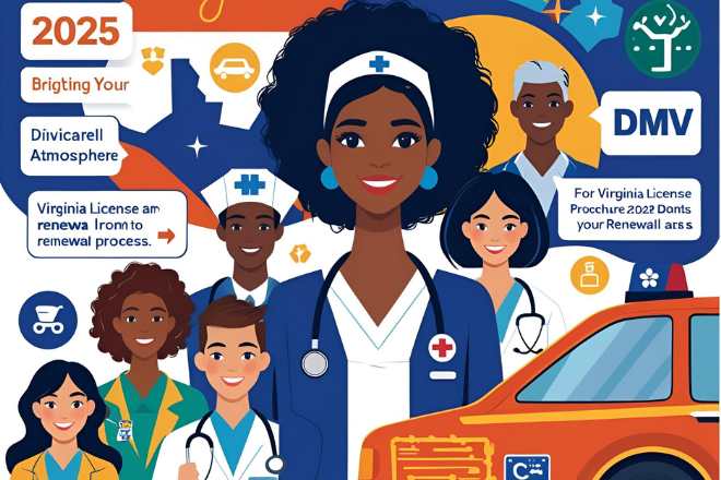 Rinnovo della patente in Virginia – Guida per conducenti, infermieri e DMV 2025