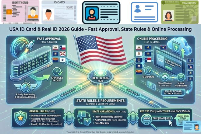 USA ID Card & Real ID: 2026 Speed Tricks No One Tells You